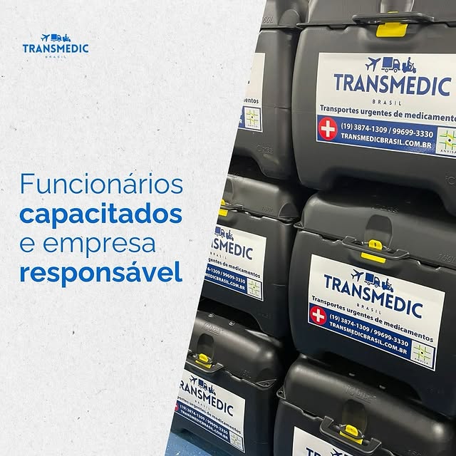 Profissionais capacitados da Transmedic Brasil